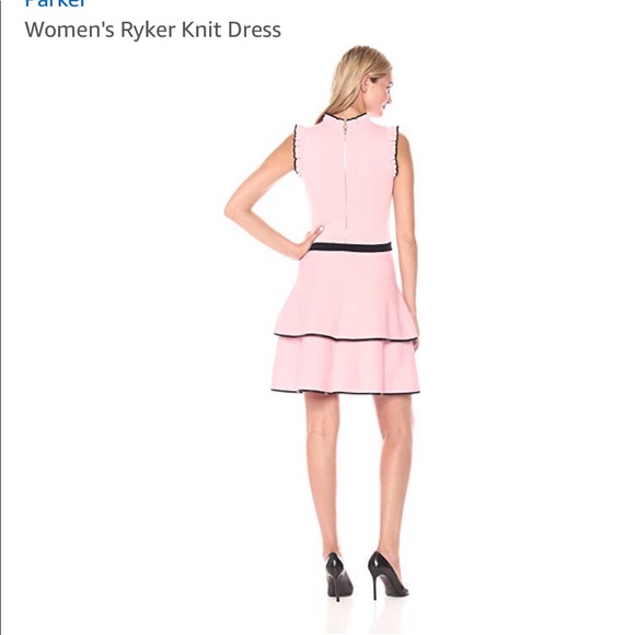Ryker Knit Pink Dress Parker NY - Picture 5 of 5